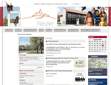 Tablet Screenshot of neuler.de